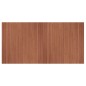 vidaXL Teppich Rechteckig Braun 100x200 cm Bambus vidaXL Teppich Rechteckig Braun 100x200 cm Bambus