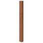 vidaXL Teppich Rechteckig Braun 100x200 cm Bambus vidaXL Teppich Rechteckig Braun 100x200 cm Bambus