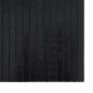 vidaXL Teppich Rechteckig Schwarz 100x300 cm Bambus vidaXL Teppich Rechteckig Schwarz 100x300 cm Bambus