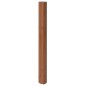 vidaXL Teppich Rechteckig Braun 100x300 cm Bambus vidaXL Teppich Rechteckig Braun 100x300 cm Bambus