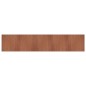 vidaXL Teppich Rechteckig Braun 100x500 cm Bambus vidaXL Teppich Rechteckig Braun 100x500 cm Bambus