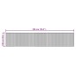vidaXL Teppich Rechteckig Braun 100x500 cm Bambus vidaXL Teppich Rechteckig Braun 100x500 cm Bambus