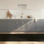 vidaXL Teppich Rechteckig Schwarz 100x500 cm Bambus vidaXL Teppich Rechteckig Schwarz 100x500 cm Bambus