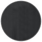 vidaXL Teppich Rund Grau 60 cm Bambus vidaXL Teppich Rund Grau 60 cm Bambus