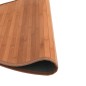 vidaXL Teppich Rund Braun 60 cm Bambus vidaXL Teppich Rund Braun 60 cm Bambus