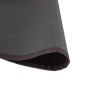 vidaXL Teppich Rund Dunkelbraun 80 cm Bambus