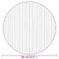 vidaXL Teppich Rund Hell Natur 80 cm Bambus vidaXL Teppich Rund Hell Natur 80 cm Bambus