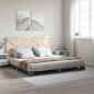 vidaXL Massivholzbett mit Kopfteil Grau 180x200 cm Kiefer vidaXL Massivholzbett mit Kopfteil Grau 180x200 cm Kiefer
