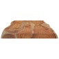 vidaXL Tischplatte 90x40x2,5 cm Rechteckig Massivholz Akazie Baumkante vidaXL Tischplatte 90x40x2,5 cm Rechteckig Massivholz Akazie Baumkante
