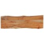 vidaXL Tischplatte 110x40x2,5cm Rechteckig Massivholz Akazie Baumkante vidaXL Tischplatte 110x40x2,5cm Rechteckig Massivholz Akazie Baumkante