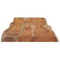 vidaXL Tischplatte 110x40x2,5cm Rechteckig Massivholz Akazie Baumkante vidaXL Tischplatte 110x40x2,5cm Rechteckig Massivholz Akazie Baumkante