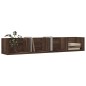 vidaXL Wandschrank Braun Eichen-Optik 99x18x16,5 cm Holzwerkstoff vidaXL Wandschrank Braun Eichen-Optik 99x18x16,5 cm Holzwerkstoff