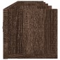 vidaXL Wandschrank Braun Eichen-Optik 99x18x16,5 cm Holzwerkstoff vidaXL Wandschrank Braun Eichen-Optik 99x18x16,5 cm Holzwerkstoff