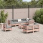 vidaXL 9-tlg. Garten-Sofagarnitur mit Kissen Massivholz Douglasie vidaXL 9-tlg. Garten-Sofagarnitur mit Kissen Massivholz Douglasie