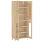 vidaXL Highboard Sonoma-Eiche 69,5x34x180 cm Holzwerkstoff vidaXL Highboard Sonoma-Eiche 69,5x34x180 cm Holzwerkstoff