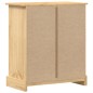 vidaXL Kommode Corona 80x43x91 cm Massivholz Kiefer vidaXL Kommode Corona 80x43x91 cm Massivholz Kiefer