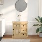 vidaXL Sideboard Corona 87x40x76 cm Massivholz Kiefer vidaXL Sideboard Corona 87x40x76 cm Massivholz Kiefer