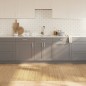 vidaXL Teppich Rechteckig Hell Natur 100x400 cm Bambus vidaXL Teppich Rechteckig Hell Natur 100x400 cm Bambus