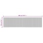 vidaXL Teppich Rechteckig Hell Natur 100x400 cm Bambus vidaXL Teppich Rechteckig Hell Natur 100x400 cm Bambus