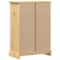 vidaXL Kommode Corona 80x43x114 cm Massivholz Kiefer vidaXL Kommode Corona 80x43x114 cm Massivholz Kiefer