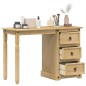 vidaXL Schminktisch Corona 110x50x75 cm Massivholz Kiefer vidaXL Schminktisch Corona 110x50x75 cm Massivholz Kiefer