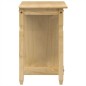 vidaXL Schminktisch Corona 110x50x75 cm Massivholz Kiefer vidaXL Schminktisch Corona 110x50x75 cm Massivholz Kiefer