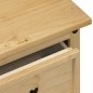 vidaXL Schminktisch Corona 110x50x75 cm Massivholz Kiefer vidaXL Schminktisch Corona 110x50x75 cm Massivholz Kiefer