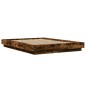 vidaXL Bettgestell Räuchereiche 135x190 cm Holzwerkstoff vidaXL Bettgestell Räuchereiche 135x190 cm Holzwerkstoff