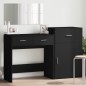 vidaXL 3-tlg. Schminktisch-Set Schwarz Holzwerkstoff vidaXL 3-tlg. Schminktisch-Set Schwarz Holzwerkstoff
