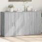 vidaXL Sideboards 2 Stk. Grau Sonoma-Eiche 60x31x70 cm Holzwerkstoff vidaXL Sideboards 2 Stk. Grau Sonoma-Eiche 60x31x70 cm Holzwerkstoff