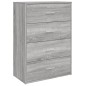 vidaXL Sideboards 2 Stk. Grau Sonoma 60x31x84 cm Holzwerkstoff vidaXL Sideboards 2 Stk. Grau Sonoma 60x31x84 cm Holzwerkstoff