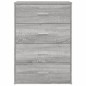 vidaXL Sideboards 2 Stk. Grau Sonoma 60x31x84 cm Holzwerkstoff vidaXL Sideboards 2 Stk. Grau Sonoma 60x31x84 cm Holzwerkstoff