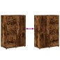 vidaXL Sideboards 2 Stk. Räuchereiche 60x31x84 cm Holzwerkstoff vidaXL Sideboards 2 Stk. Räuchereiche 60x31x84 cm Holzwerkstoff