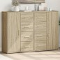 vidaXL Sideboards 2 Stk. Sonoma-Eiche 60x31x84 cm Holzwerkstoff vidaXL Sideboards 2 Stk. Sonoma-Eiche 60x31x84 cm Holzwerkstoff