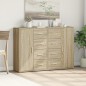 vidaXL Sideboards 2 Stk. Sonoma-Eiche 60x31x84 cm Holzwerkstoff vidaXL Sideboards 2 Stk. Sonoma-Eiche 60x31x84 cm Holzwerkstoff