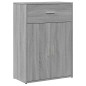 vidaXL Sideboards 2 Stk. Grau Sonoma 60x30x84 cm Holzwerkstoff vidaXL Sideboards 2 Stk. Grau Sonoma 60x30x84 cm Holzwerkstoff