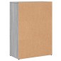 vidaXL Sideboards 2 Stk. Grau Sonoma 60x30x84 cm Holzwerkstoff vidaXL Sideboards 2 Stk. Grau Sonoma 60x30x84 cm Holzwerkstoff