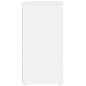 vidaXL Sideboard Weiß 60x39x80 cm Holzwerkstoff vidaXL Sideboard Weiß 60x39x80 cm Holzwerkstoff