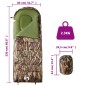 vidaXL Schlafsack für Erwachsene Camping 3-4 Jahreszeiten vidaXL Schlafsack für Erwachsene Camping 3-4 Jahreszeiten