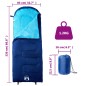 vidaXL Schlafsack für Erwachsene Camping 3-4 Jahreszeiten vidaXL Schlafsack für Erwachsene Camping 3-4 Jahreszeiten