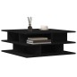 vidaXL Couchtisch Schwarz 70x70x29 cm Holzwerkstoff vidaXL Couchtisch Schwarz 70x70x29 cm Holzwerkstoff