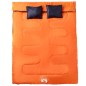 vidaXL Doppelschlafsack mit Kissen Erwachsene Camping 3-4 Jahreszeiten vidaXL Doppelschlafsack mit Kissen Erwachsene Camping 3-4 Jahreszeiten