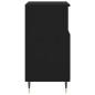 Sideboards 3 Stk. Schwarz Holzwerkstoff Sideboards 3 Stk. Schwarz Holzwerkstoff