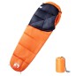 vidaXL Mumienschlafsack für Erwachsene Camping 3 Jahreszeiten vidaXL Mumienschlafsack für Erwachsene Camping 3 Jahreszeiten