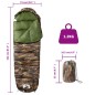 vidaXL Mumienschlafsack für Erwachsene Camping 3 Jahreszeiten vidaXL Mumienschlafsack für Erwachsene Camping 3 Jahreszeiten