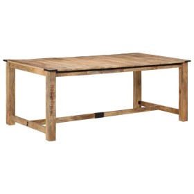 vidaXL Esstisch 200x100x75 cm Massivholz Mango