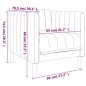 vidaXL 3-tlg. Sofagarnitur Hellgrau Stoff vidaXL 3-tlg. Sofagarnitur Hellgrau Stoff