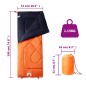 vidaXL Schlafsack für Erwachsene Camping 3 Jahreszeiten vidaXL Schlafsack für Erwachsene Camping 3 Jahreszeiten