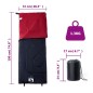 vidaXL Schlafsack für Erwachsene Camping 3 Jahreszeiten vidaXL Schlafsack für Erwachsene Camping 3 Jahreszeiten