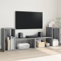 vidaXL TV-Schränke 2 Stk. Grau Sonoma 75x30x50 cm Holzwerkstoff vidaXL TV-Schränke 2 Stk. Grau Sonoma 75x30x50 cm Holzwerkstoff